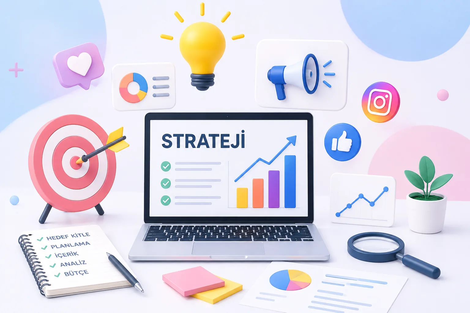 Dijital Pazarlama Stratejisi Nasıl Oluşturulur? Adım Adım Rehber