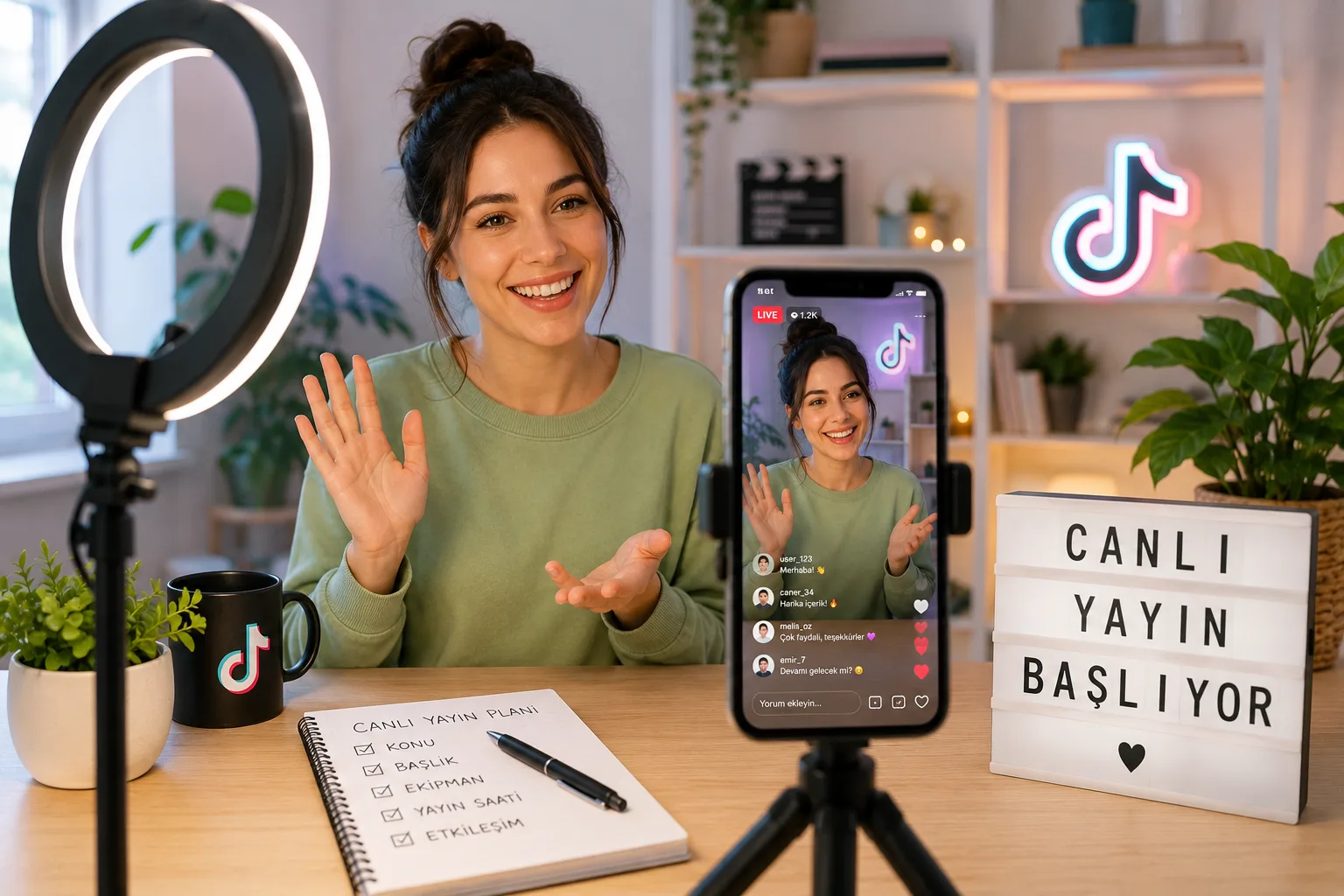 TikTok'ta Canlı Yayın Açma Şartları ve İpuçları